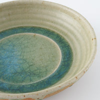 工房橙　作家　鈴木隆　みかん灰釉鉢No.1