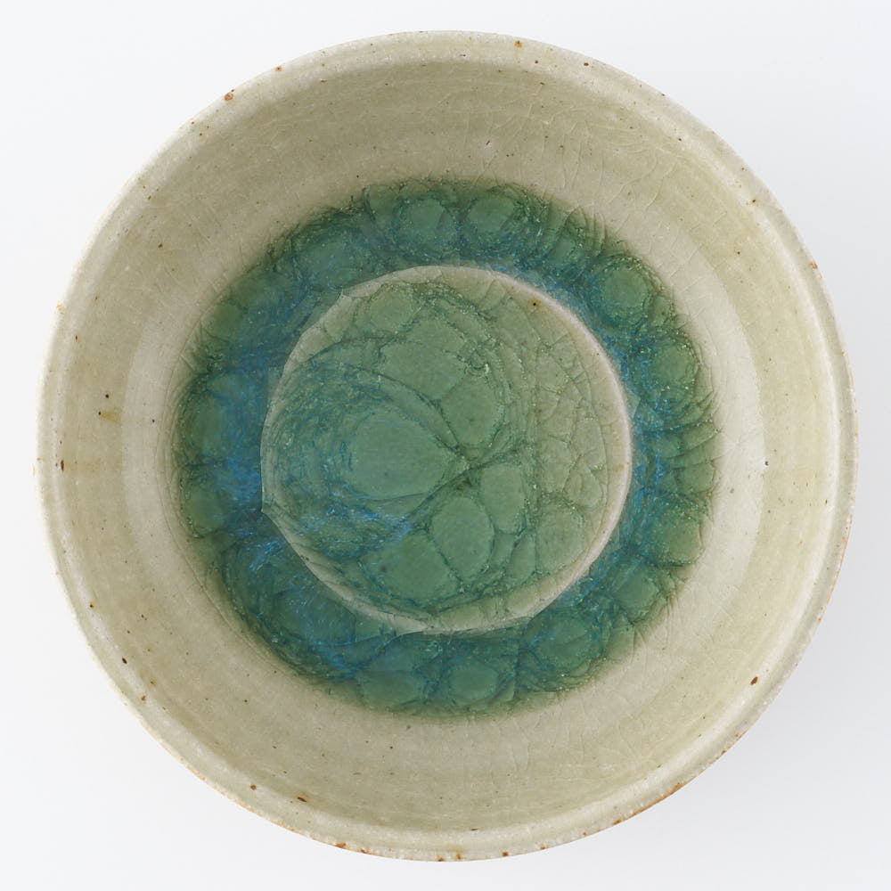 工房橙　作家　鈴木隆　みかん灰釉鉢No.1(小)