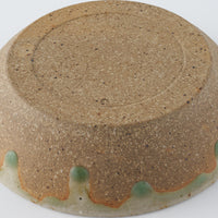 工房橙　作家　鈴木隆　みかん灰釉鉢No.1(小)