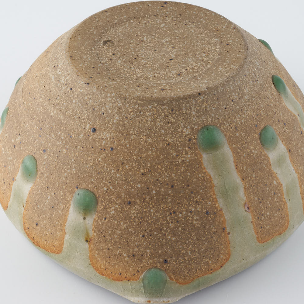 工房橙　作家　鈴木隆　みかん灰釉片口No.1