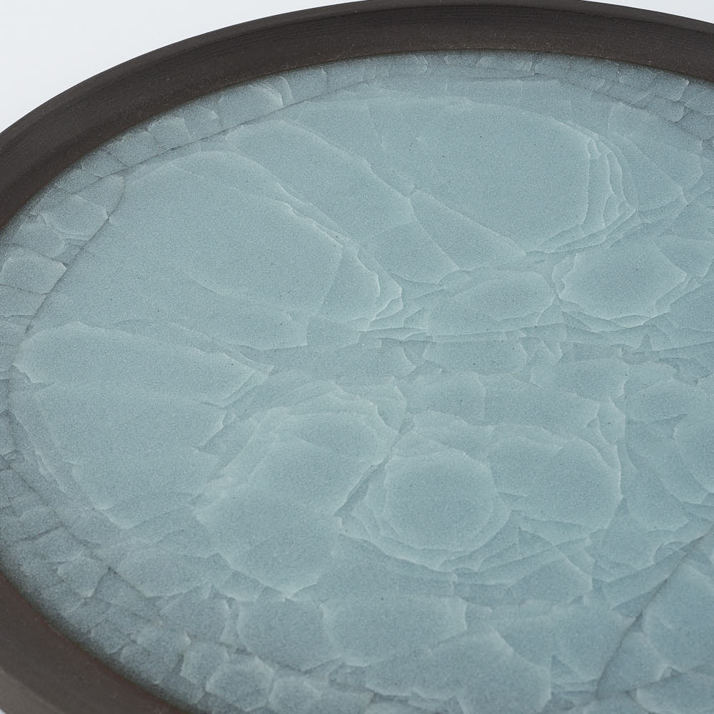 工房橙　作家　鈴木隆　青瓷平皿No.1