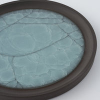 工房橙　作家　鈴木隆　青瓷平皿No.1(小)