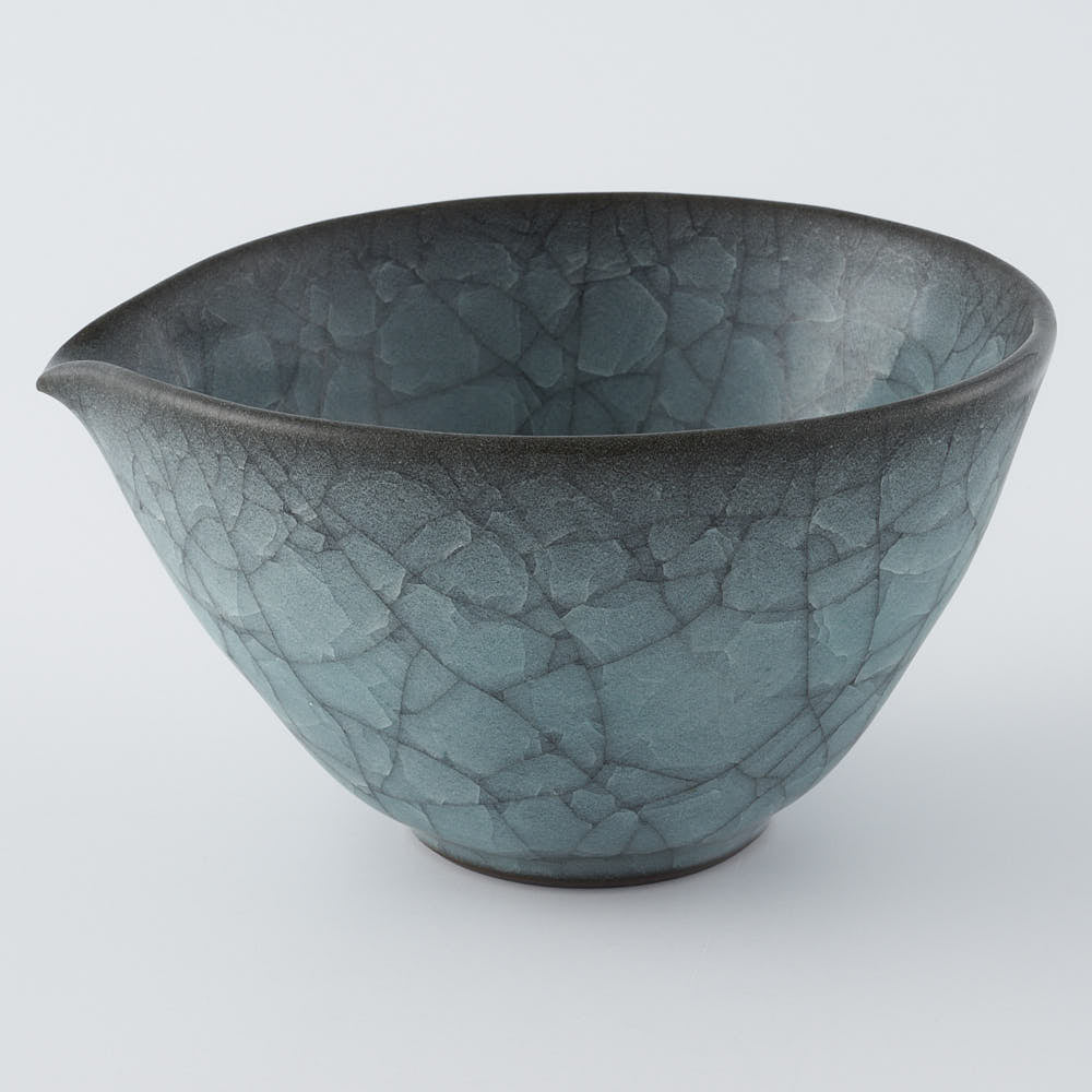 工房橙　作家　鈴木隆　青瓷片口