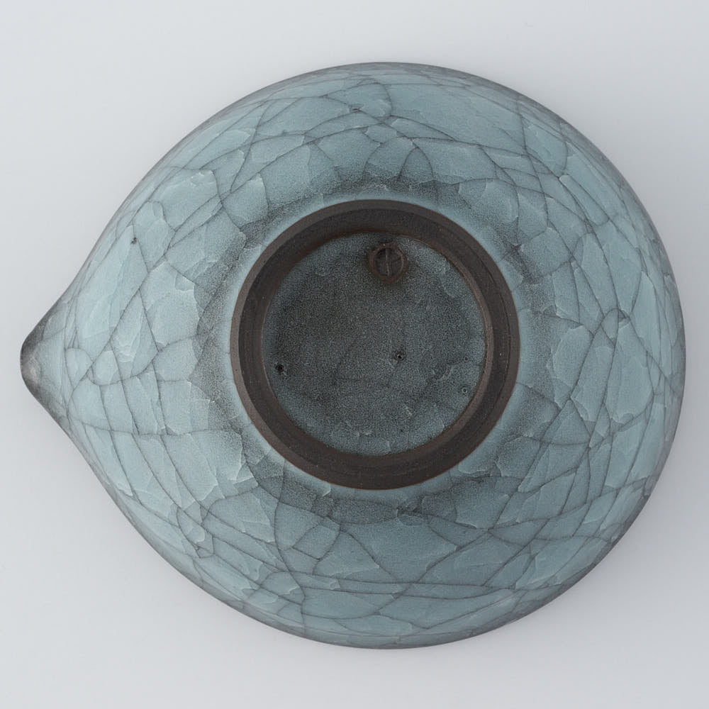 工房橙　作家　鈴木隆　青瓷片口