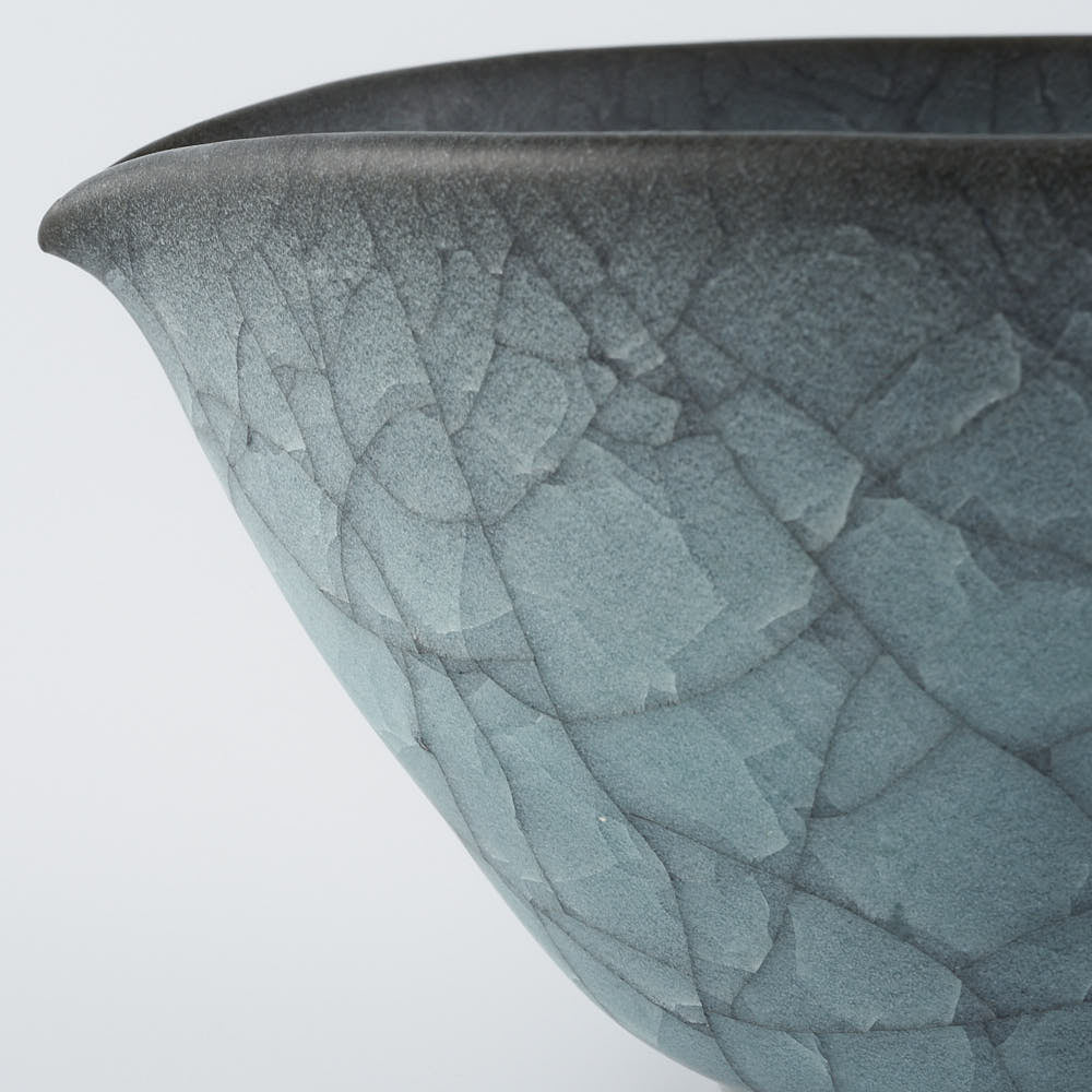 工房橙　作家　鈴木隆　青瓷片口