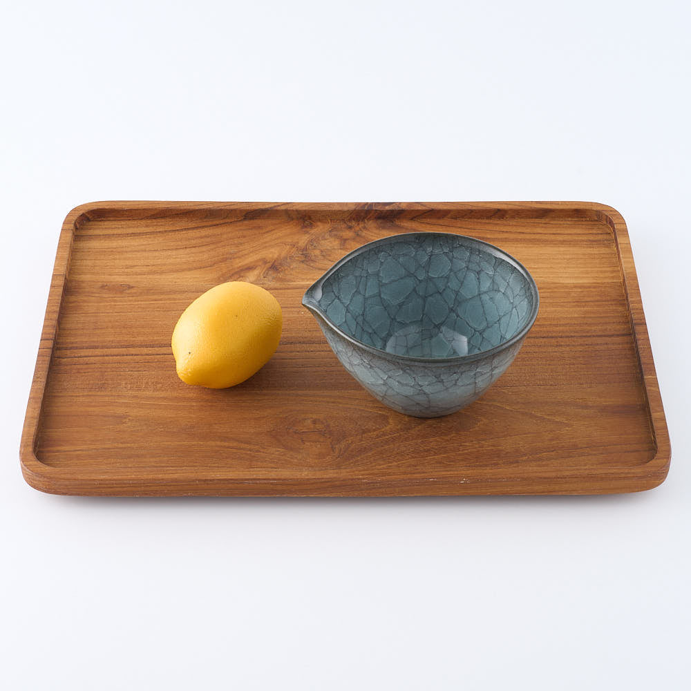 工房橙　作家　鈴木隆　青瓷片口