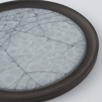 工房橙　作家　鈴木隆　白瓷平皿No.1