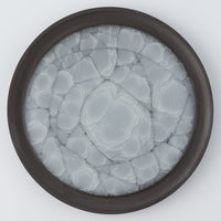 工房橙　作家　鈴木隆　白瓷平皿No.1(小)