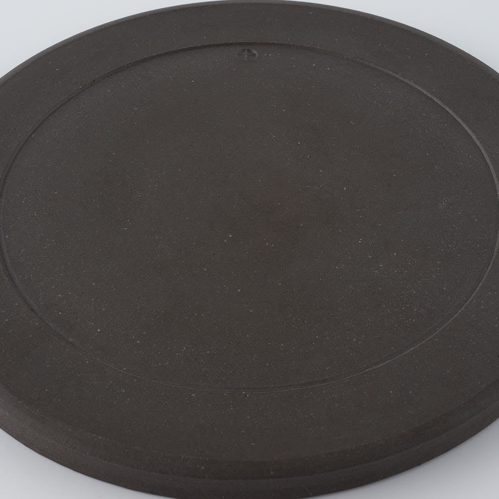 工房橙　作家　鈴木隆　白瓷平皿No.1(小)