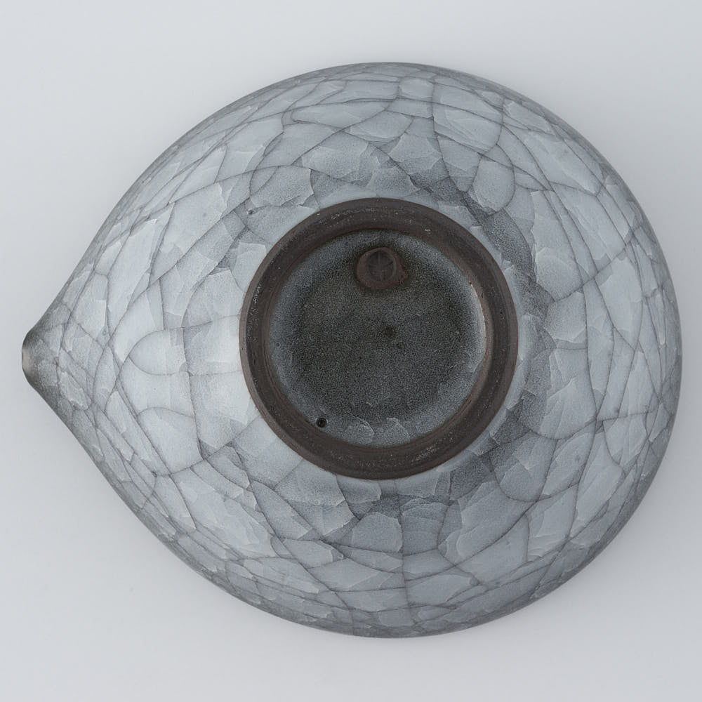 工房橙　作家　鈴木隆　白瓷片口