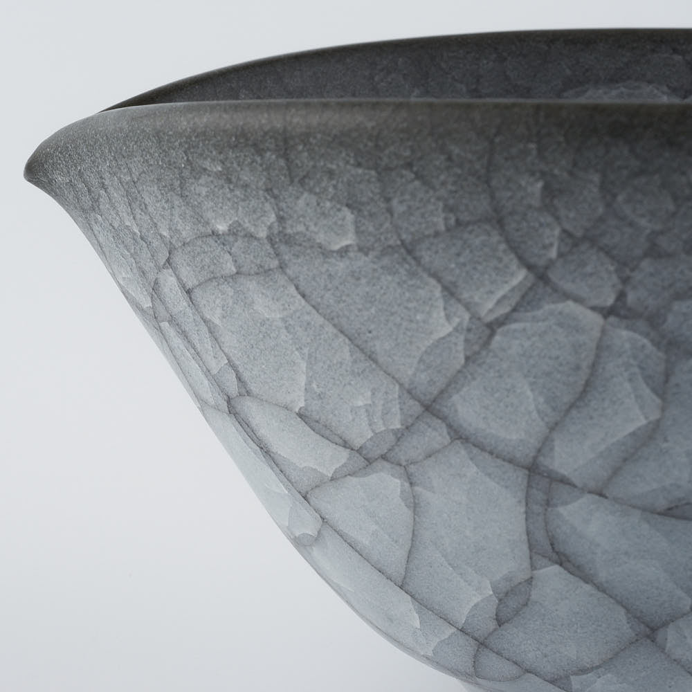 工房橙　作家　鈴木隆　白瓷片口