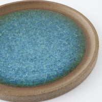 工房橙　作家　鈴木隆　みかん灰釉平皿No.1-D(小)