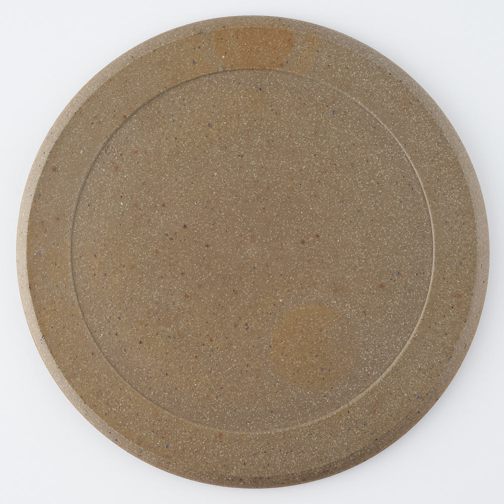 工房橙　作家　鈴木隆　みかん灰釉平皿No.2-D