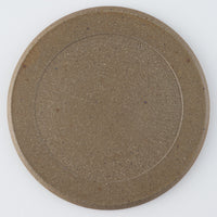 工房橙　作家　鈴木隆　みかん灰釉平皿No.2-D(小)