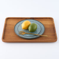 工房橙　作家　鈴木隆　青瓷平皿No.2