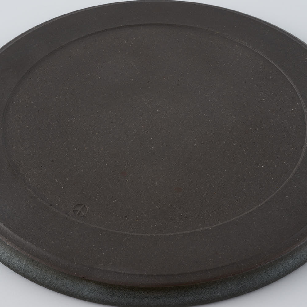 工房橙　作家　鈴木隆　青瓷平皿No.2(小)