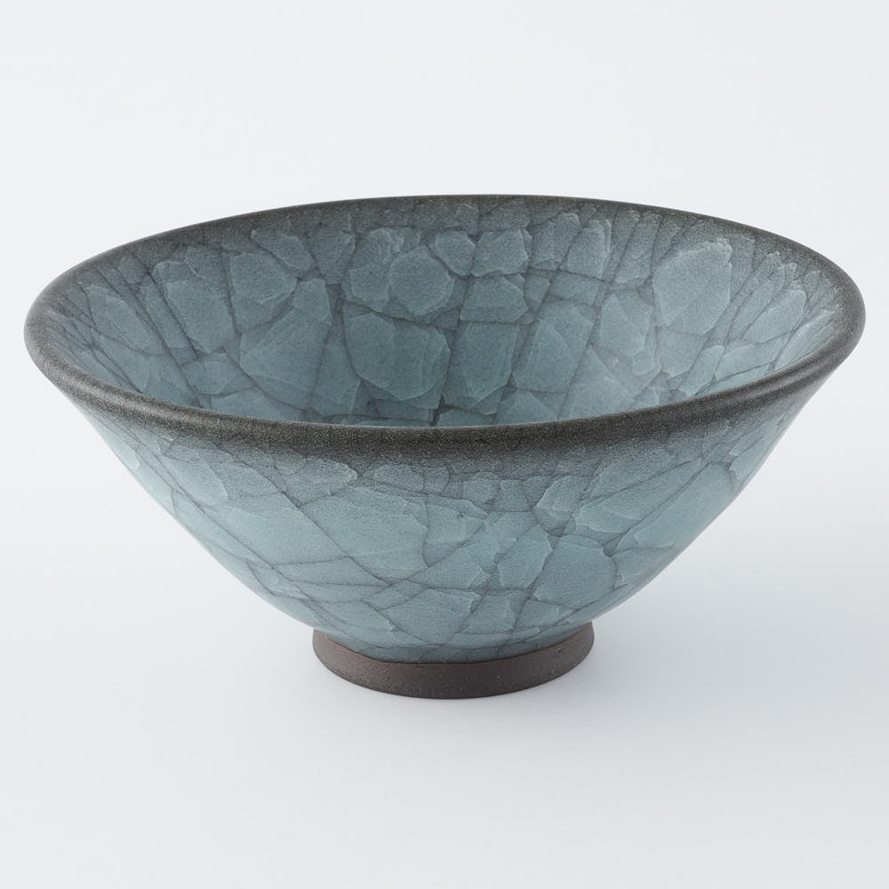 工房橙　作家　鈴木隆　青瓷飯碗