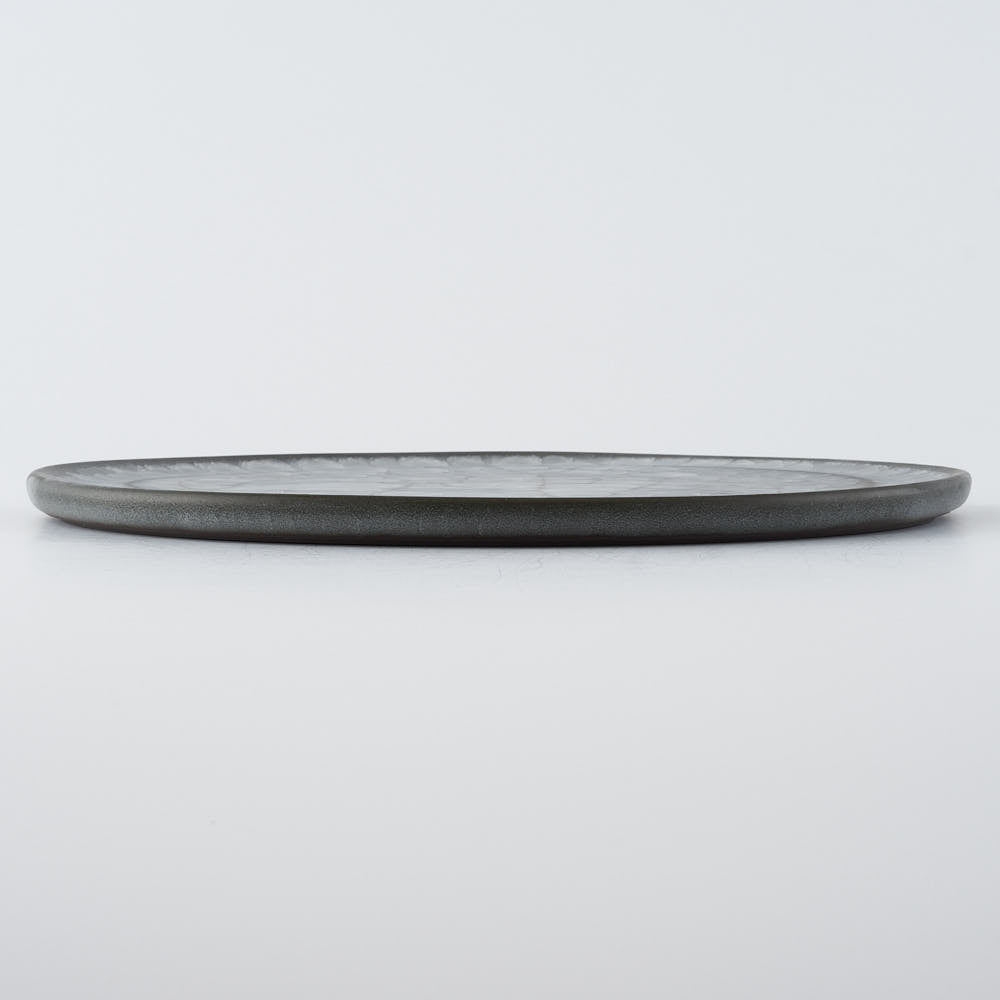 工房橙　作家　鈴木隆　白瓷平皿No.2