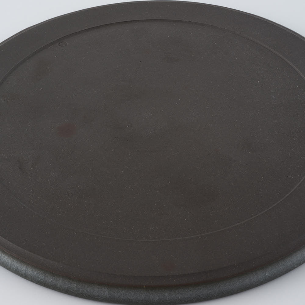 工房橙　作家　鈴木隆　白瓷平皿No.2