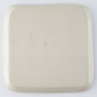 作家　大場紀穂子　波文様の角皿