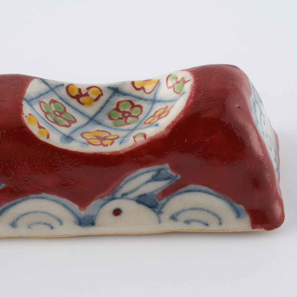 作家　大場紀穂子　うさぎのカトラリーレスト