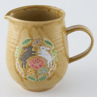 作家　大場紀穂子　うさぎのピッチャー