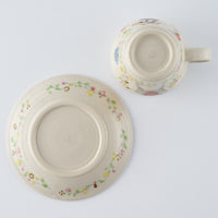 作家　大場紀穂子　ブレーメンの音楽隊 カップ＆ソーサー