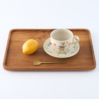 作家　大場紀穂子　ブレーメンの音楽隊 カップ＆ソーサー