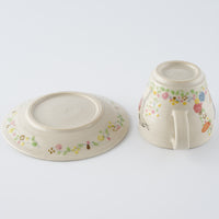 作家　大場紀穂子　ブレーメンの音楽隊 カップ＆ソーサー