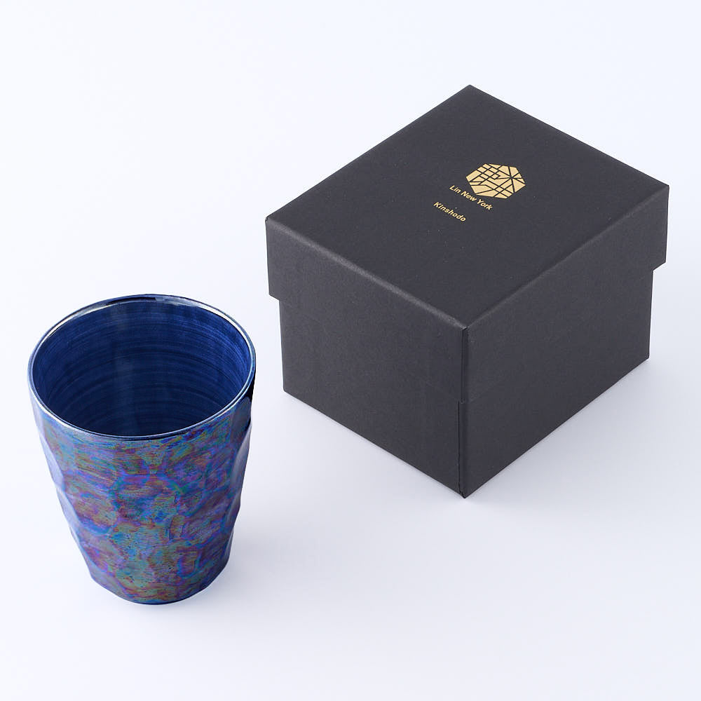 有田焼　金照堂　麟Lin New York Blue カップ