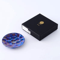 有田焼　金照堂　麟Lin New York Blue ジュエリープレート