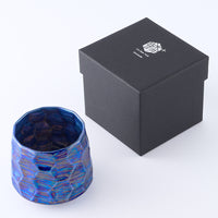 有田焼　金照堂　麟Lin New York Blue ロックカップ