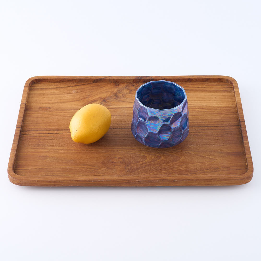 有田焼　金照堂　麟Lin New York Blue ロックカップ