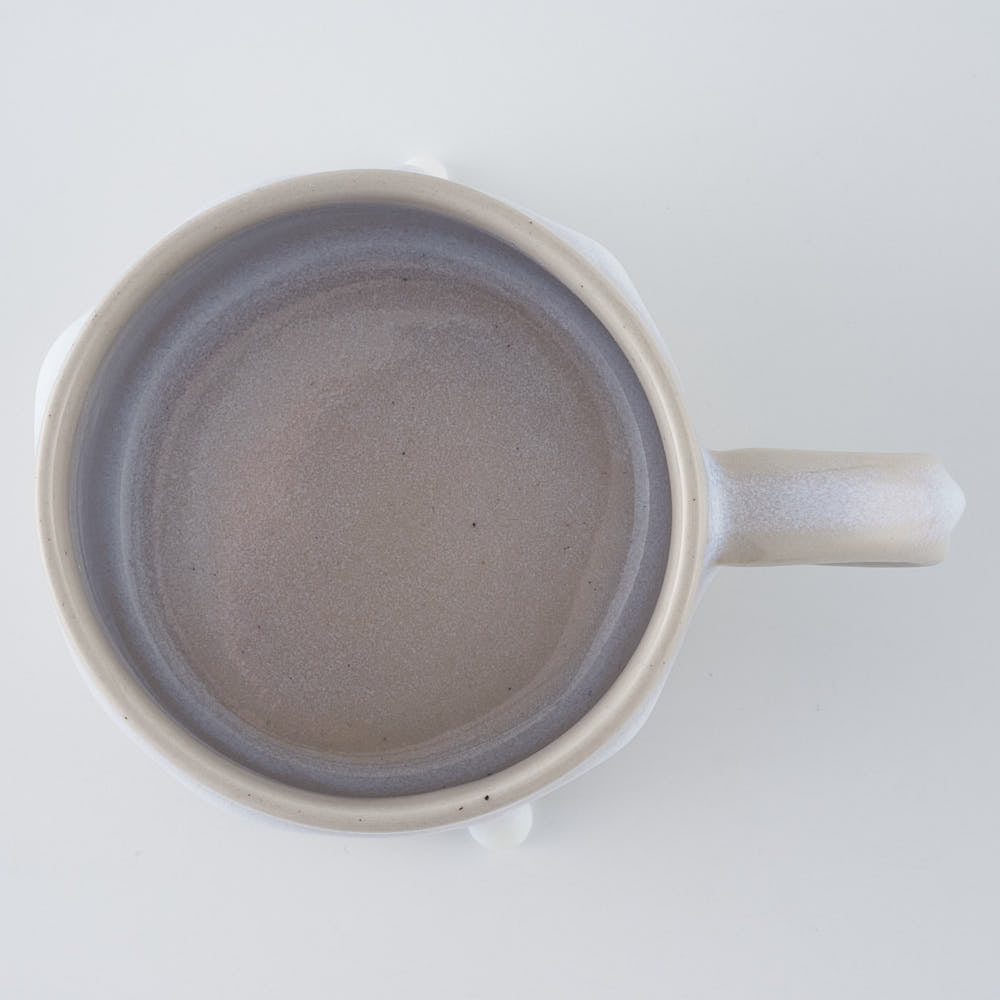 作家　宮木英至　ドリッピーマグ　ライトグレー