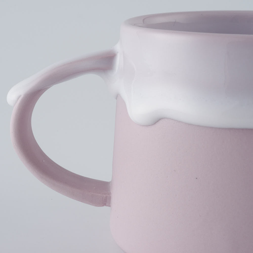 作家　宮木英至　ドリッピーマグ　ピンク