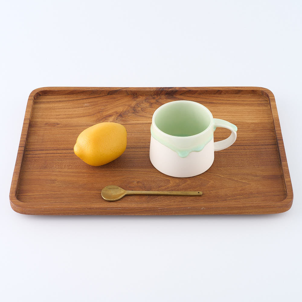 作家　宮木英至　ドリッピーマグ　ミントグリーン