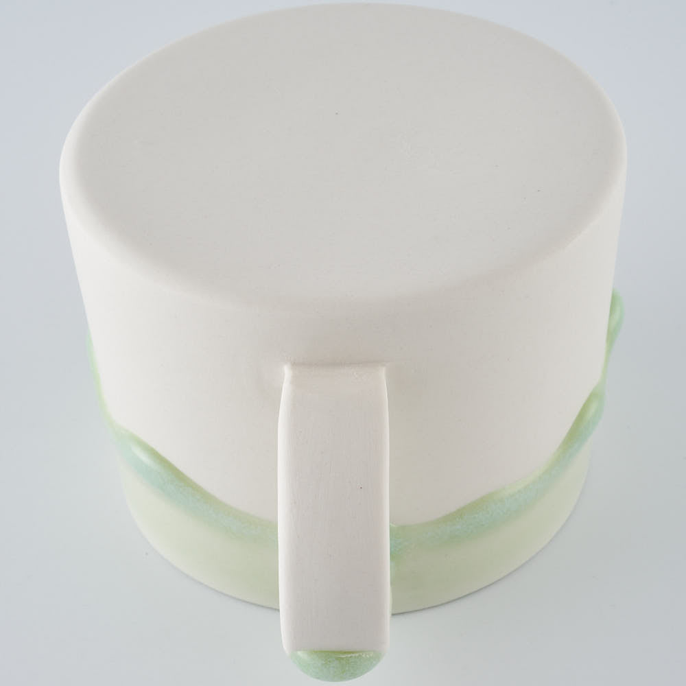 作家　宮木英至　ドリッピーマグ　ミントグリーン