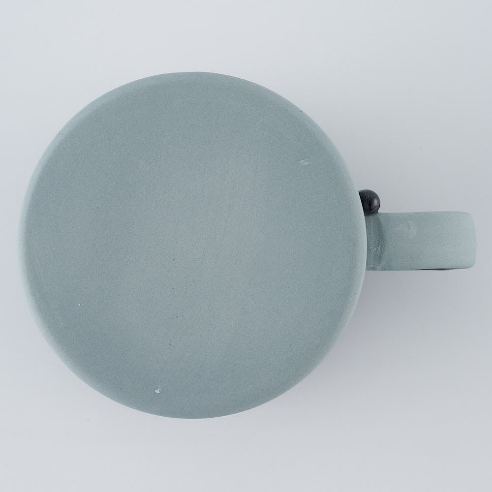 作家　宮木英至　ドリッピーマグ　ブルーグレー×ブラック