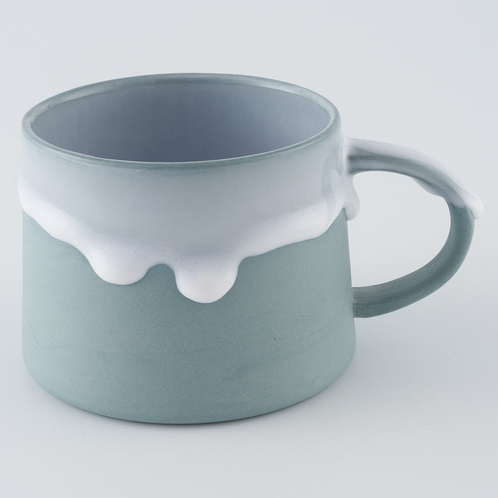 作家　宮木英至　ドリッピーマグ　ブルーグレー