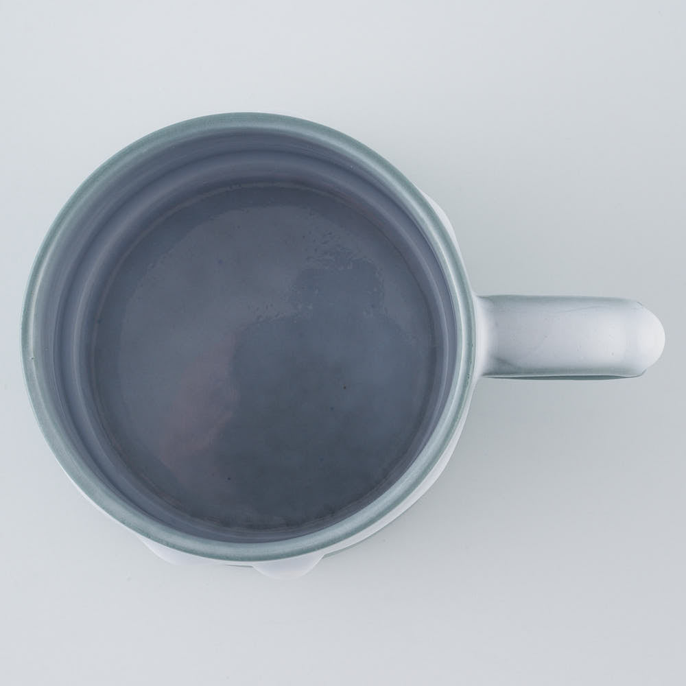 作家　宮木英至　ドリッピーマグ　ブルーグレー