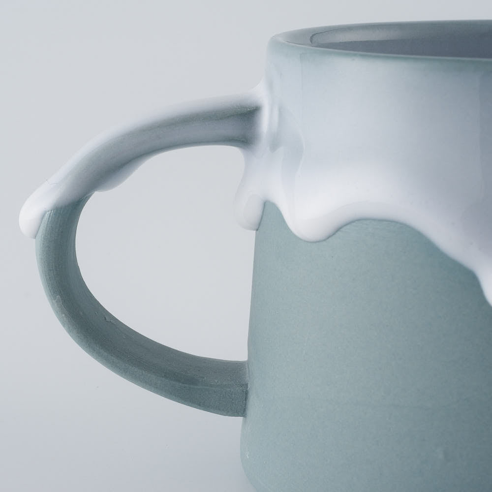 作家　宮木英至　ドリッピーマグ　ブルーグレー