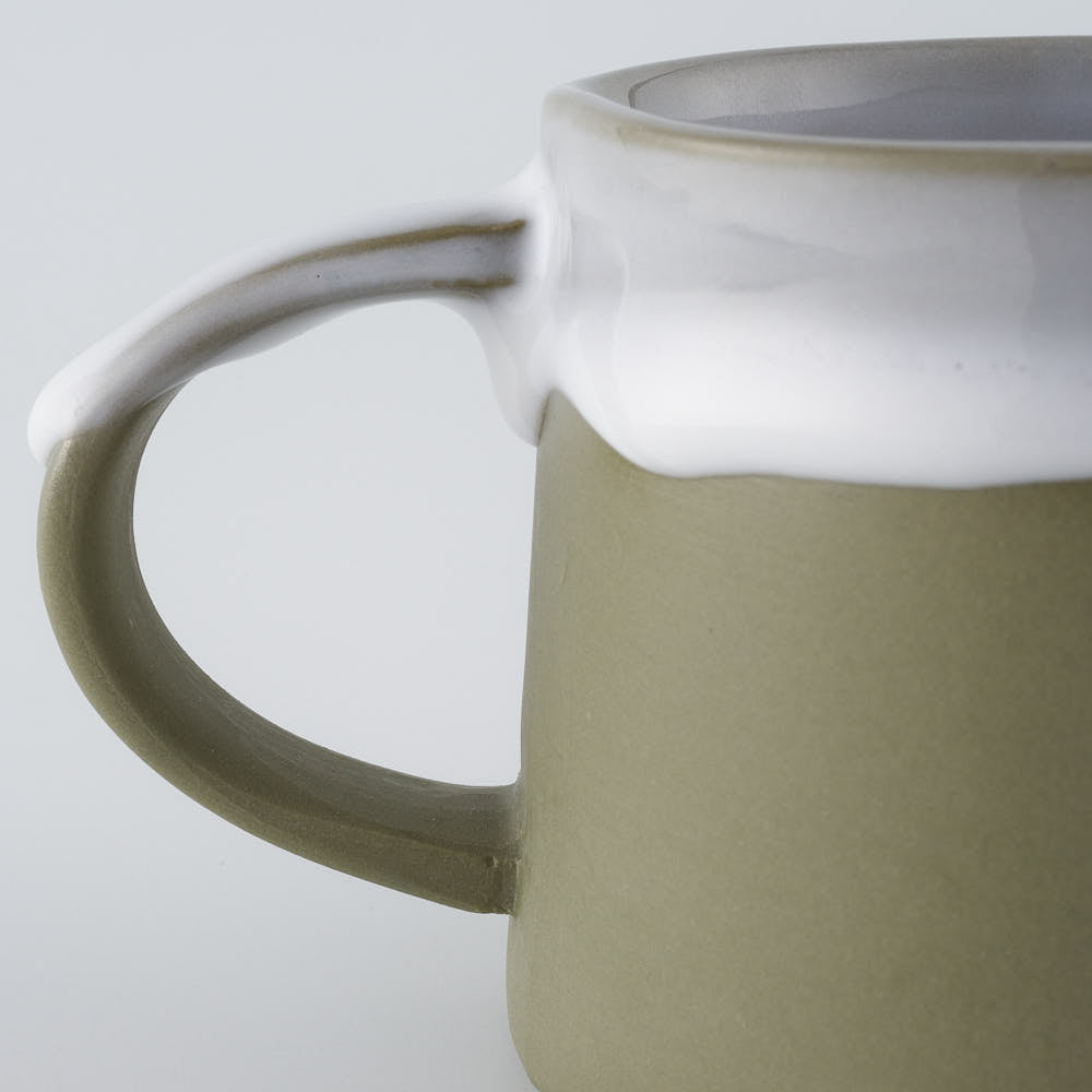 作家　宮木英至　ドリッピーマグ　カーキ