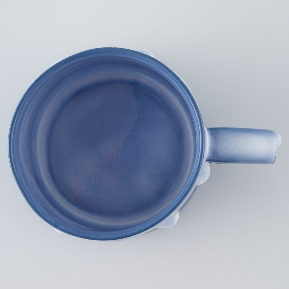 作家　宮木英至　ドリッピーマグ　ブルー