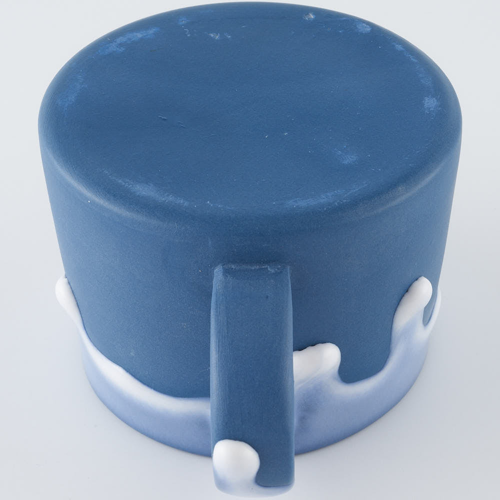 作家　宮木英至　ドリッピーマグ　ブルー