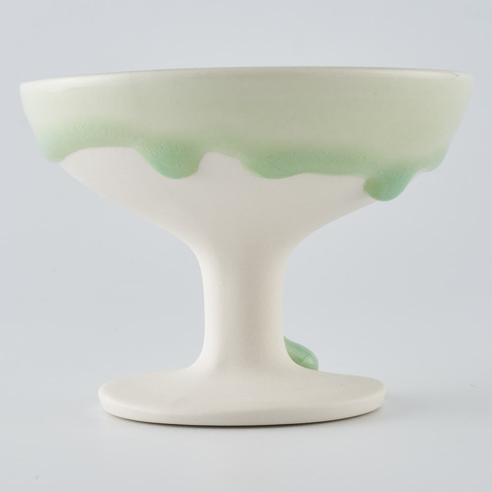 作家　宮木英至　コンポート　ミントグリーン