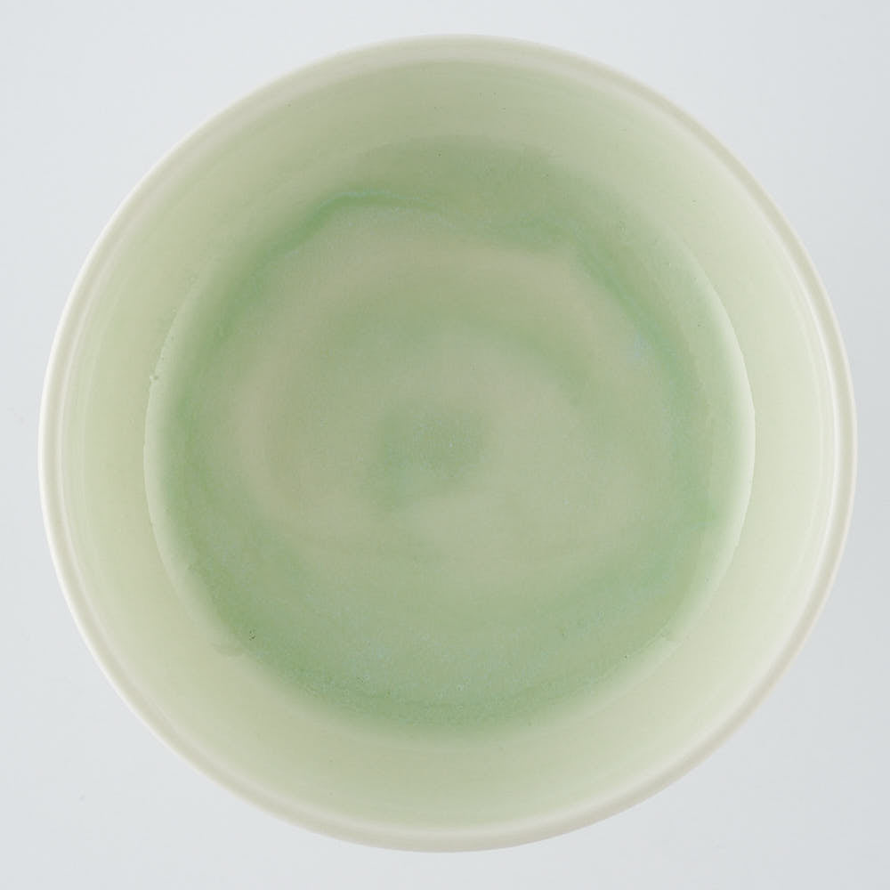 作家　宮木英至　コンポート　ミントグリーン