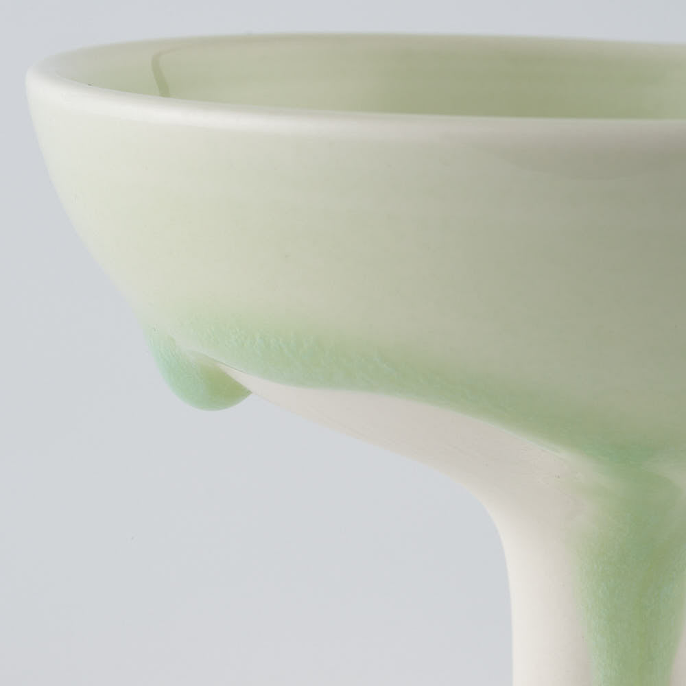 作家　宮木英至　コンポート　ミントグリーン