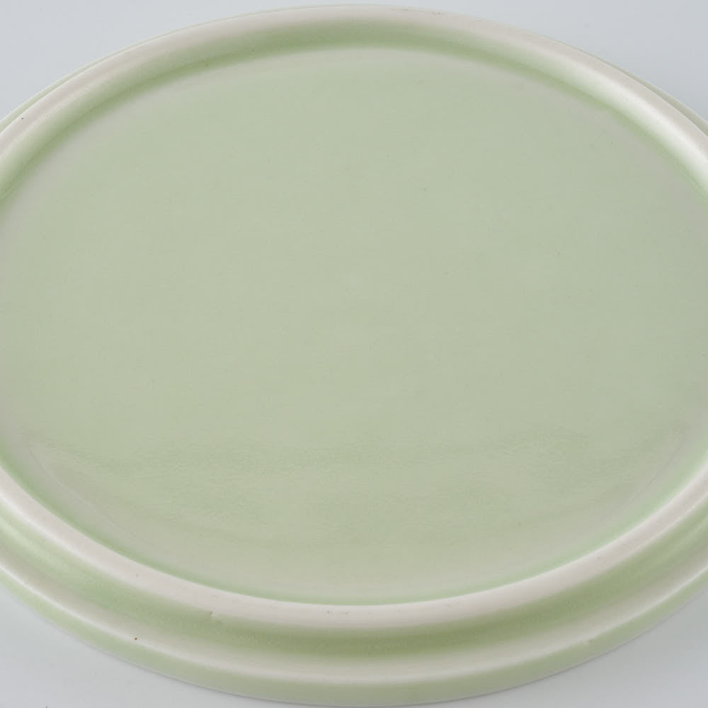 作家　宮木英至　スタックプレート　フタ　ミントグリーン