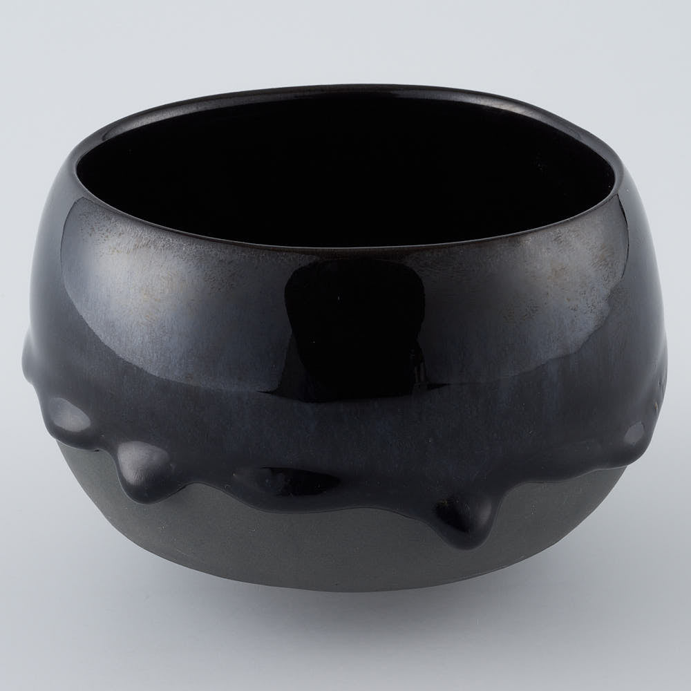 作家　宮木英至　抹茶ボウル　ブラック