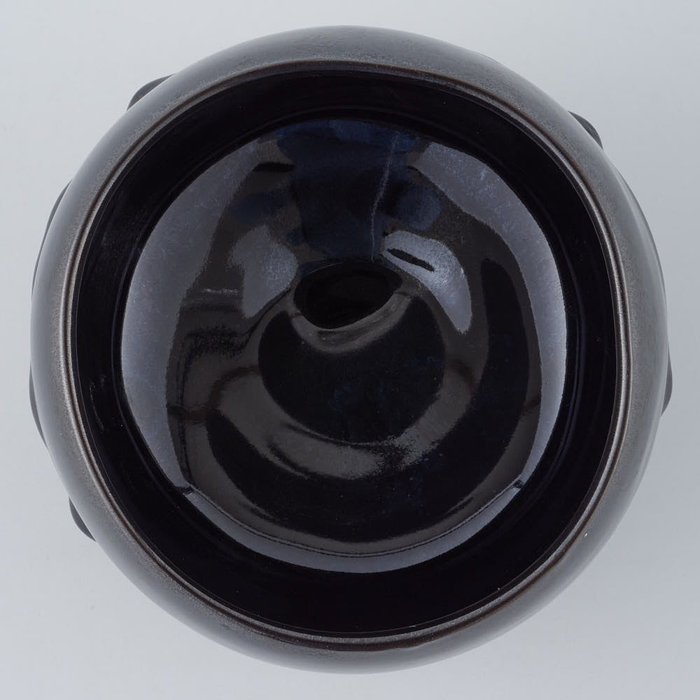 作家　宮木英至　抹茶ボウル　ブラック